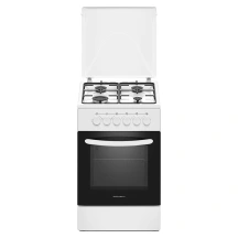 Плита газоэлектр. FM5612W 50см. белая (GRUNHELM)