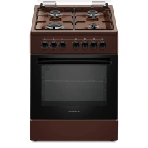 Плита газоэлектр. АG6612BR-0 60см. коричневая (GRUNHELM) купить в Киеве