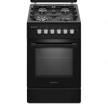 Плита газовая G4F56124B 50см. черная, чугунная решетка (GRUNHELM)