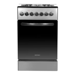Плита газоэлектр.FG5612DG 50см. ,черное темное стекло (GRUNHELM) №1