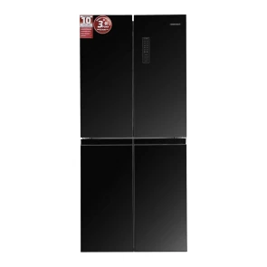 Холодильник - MDH-N180D80-BG, (чорне скло, multi-door, NF, 180см) (GRUNHELM) №1