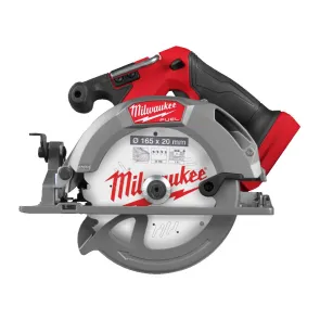 Пила ручная дисковая аккумуляторная MILWAUKEE, M18 FCS552-0, O165мм №1