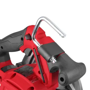 Пила ручная дисковая аккумуляторная MILWAUKEE, M18 FCS552-0, O165мм №7