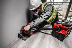 Пила дисковая погружная бесщеточная аккумуляторная MILWAUKEE M18 FPS55MC-552P (+ заряд.устройство, 2 акум., HD кейс)+M18 ALIS-0+жил №6
