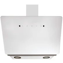 Вытяжка GVN 220 W наклонная, белое стекло (GRUNHELM)