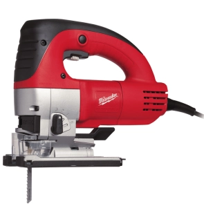 Лобзик MILWAUKEE, JSPE 135 TX, 750Вт (+ полотна 5 шт., перехідник, кабель 4 м, насадка проти сколів, щиток від пилу, знімна плас №1