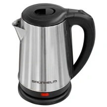 Электрочайник МЕТАЛЛ EKS-221SS (металл) 1,8л, 1500 Вт, дисковый GRUNHELM