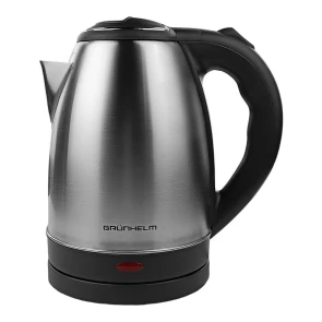 Электрочайник Металл - EKS-2028 NEW, 1,8л, 1500Вт, металлик, диск (GRUNHELM) №1