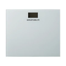 Весы электронные – BES-26W (белый, квадрат, макс-180кг) (GRUNHELM)