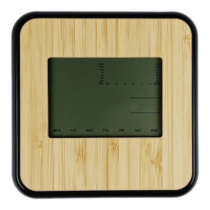 Часы настольные LСD-EE3102W-Z (строй, t,влажность 2х1.5V AAА не в комплекте) (GRUNHELM) №2