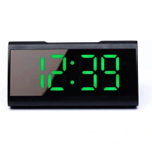 Годинник настільний LED - NX-6097 (USB DC+5V,буд,t) (GRUNHELM)
