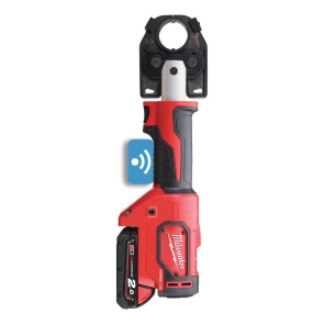 Обжимник гідравлійчний акумуляторний для кабелів MILWAUKEE, M18 HCCT-201CFORCE LOGIC™ 53 кН (+ заряд.пристрій, 1 акум., HD кейс) №2