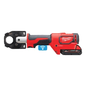 Обжимник гідравлійчний акумуляторний для кабелів MILWAUKEE, M18 HCCT-201CFORCE LOGIC™ 53 кН (+ заряд.пристрій, 1 акум., HD кейс) №6