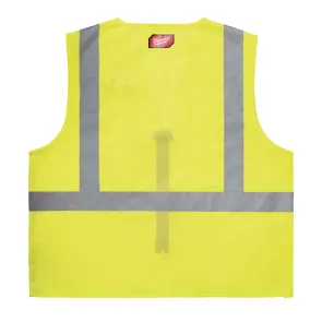 Жилет сигнальний Hi-Viz MILWAUKEE, жовтий (2XL/3XL) №2