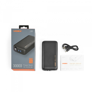 Павербанк 30000mAh VIDEX VPB-297 22.5W Black №7