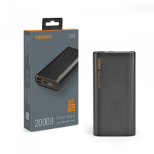Power Bank 20000mAh VIDEX VPB-320 22.5W Черный