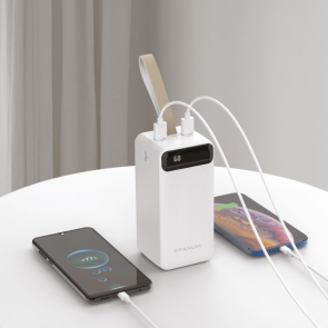 Павербанк 50000mAh TITANUM 741S 22.5W White №11