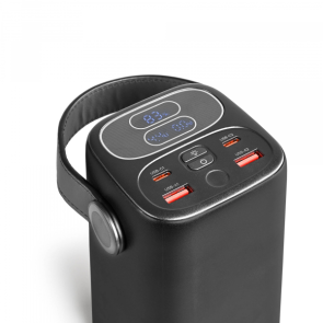 Внешний аккумулятор 40000mAh TITANUM WC40 PD65W Черный №13
