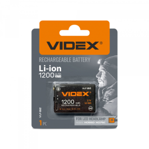 Акумулятор Videx Li-ion VLF-B12 (захист) 1200mAh 1шт BLISTER №1