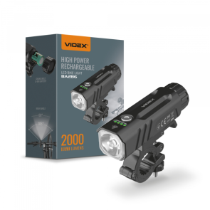 Велосипедний ліхтарик VIDEX VLF-BA286 2000Lm 5000K №1