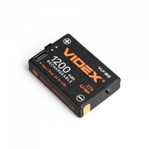 Акумулятор Videx Li-ion VLF-B12 (захист) 1200mAh 1шт BLISTER №5