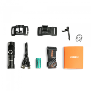 Портативный светодиодный фонарик VIDEX VLF-A244RH 600Lm 5000K №15