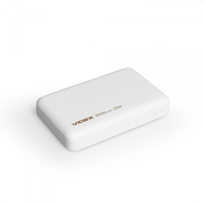 Внешний аккумулятор с беспроводной зарядкой 10000mAh VIDEX VPB-331 PD20W Белый №36