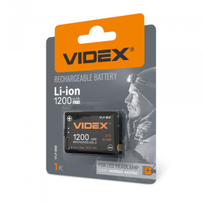 Акумулятор Videx Li-ion VLF-B12 (захист) 1200mAh 1шт BLISTER №8