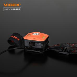 Налобный светодиодный фонарик VIDEX VLF-H085-OR 400Lm 5000K №65