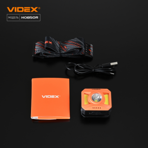 Налобный светодиодный фонарик VIDEX VLF-H085-OR 400Lm 5000K №69