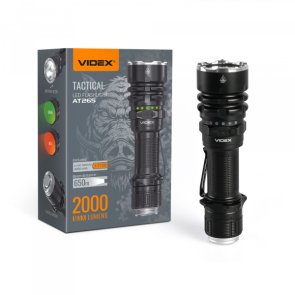 Тактичний світлодіодний ліхтарик VIDEX VLF-AT265 2000Lm 6500K №22