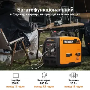 Інверторний генератор Maxpeedingrods MXR3500 №6