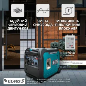 Генератор инверторный Könner&Söhnen KS 5500iE S ATSR №6