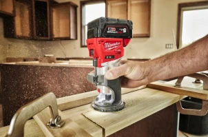 Фрезер кромочный аккумуляторный MILWAUKEE, M18 FTR8-0X, цанга 6/8мм №34