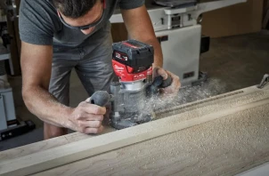 Фрезер кромочный аккумуляторный MILWAUKEE, M18 FTR8-0X, цанга 6/8мм №39