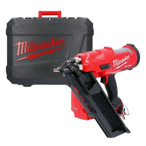 Пістолет цвяхозабивний акумуляторний безщітковий MILWAUKEE, M18 FFN-0C, 50/90мм (+ ключ, HD кейс) №2