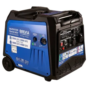 Генератор Brevia инверторный газобензиновый 5,5 кВт DUAL FUEL (ном 5,0 кВт) с электростартером №12