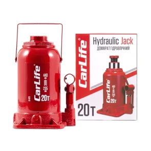 Домкрат гідравлічний пляшковий CarLife 20т 235-440мм №2