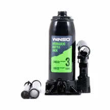 Домкрат гідравлічний пляшковий Winso 3т 180-340мм 170300