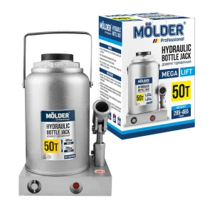 Домкрат гидравлический бутылочный Molder 50т 285-465мм №3