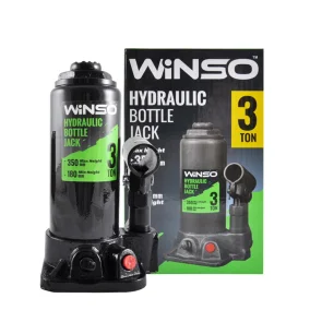 Домкрат гідравлічний пляшковий Winso 3т 180-350мм №1