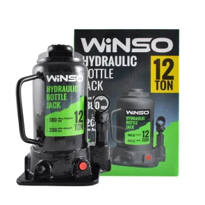 Домкрат гідравлічний пляшковий Winso 12т 200-380мм №1