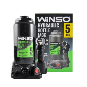 Домкрат гідравлічний пляшковий Winso 5т 185-355мм 175000 №1