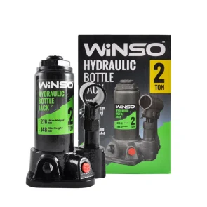 Домкрат гідравлічний пляшковий Winso 2т 148-276мм №1