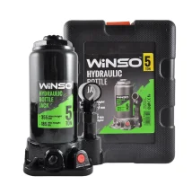 Домкрат гидравлический бутылочный Winso 5т 185-355мм 185000