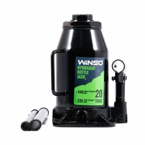 Домкрат гідравлічний пляшковий Winso 20т 235-440мм №1