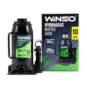 Домкрат гідравлічний пляшковий Winso 10т 200-385мм №4