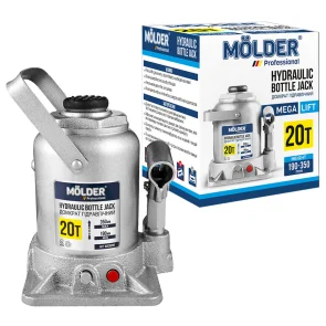 Домкрат гідравлічний пляшковий Molder 20т 190-350мм №6