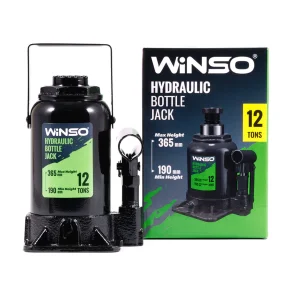 Домкрат гідравлічний пляшковий Winso 12т 190-365мм №4