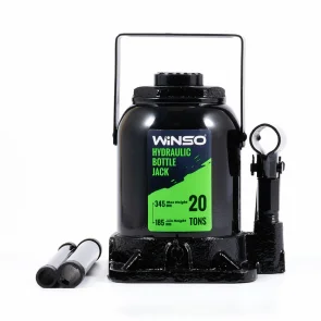 Домкрат гідравлічний пляшковий Winso 20т 185-345мм №3